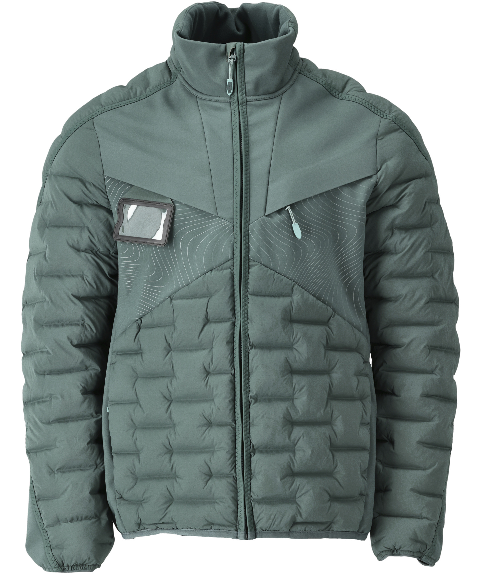 Mascot Customized vadderad jacka, Skogsgr&ouml;n, large image number 0