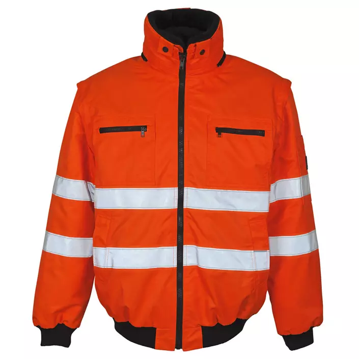 Mascot Safe Arctic Kaprun 3-in-1 pilot jacket, Orange, large image number 0