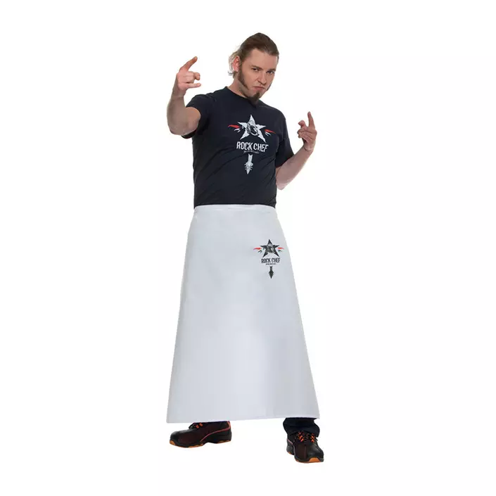 Karlowsky ROCK CHEF® apron, White, White, large image number 0