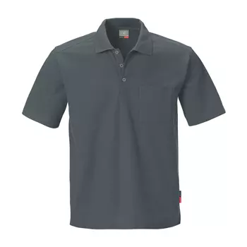Kansas kortærmet Polo T-shirt, Mørkegrå