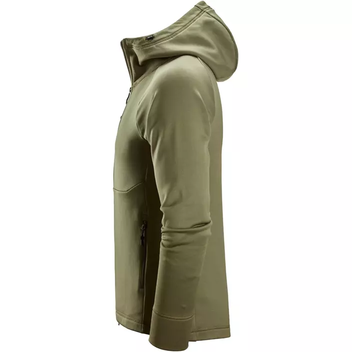 Snickers Flexiwork Polartec® hoodie with zipper 8026, Khaki Green, large image number 6