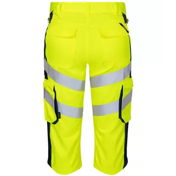 Engel Safety Light knee pants, Yellow/Blue Ink