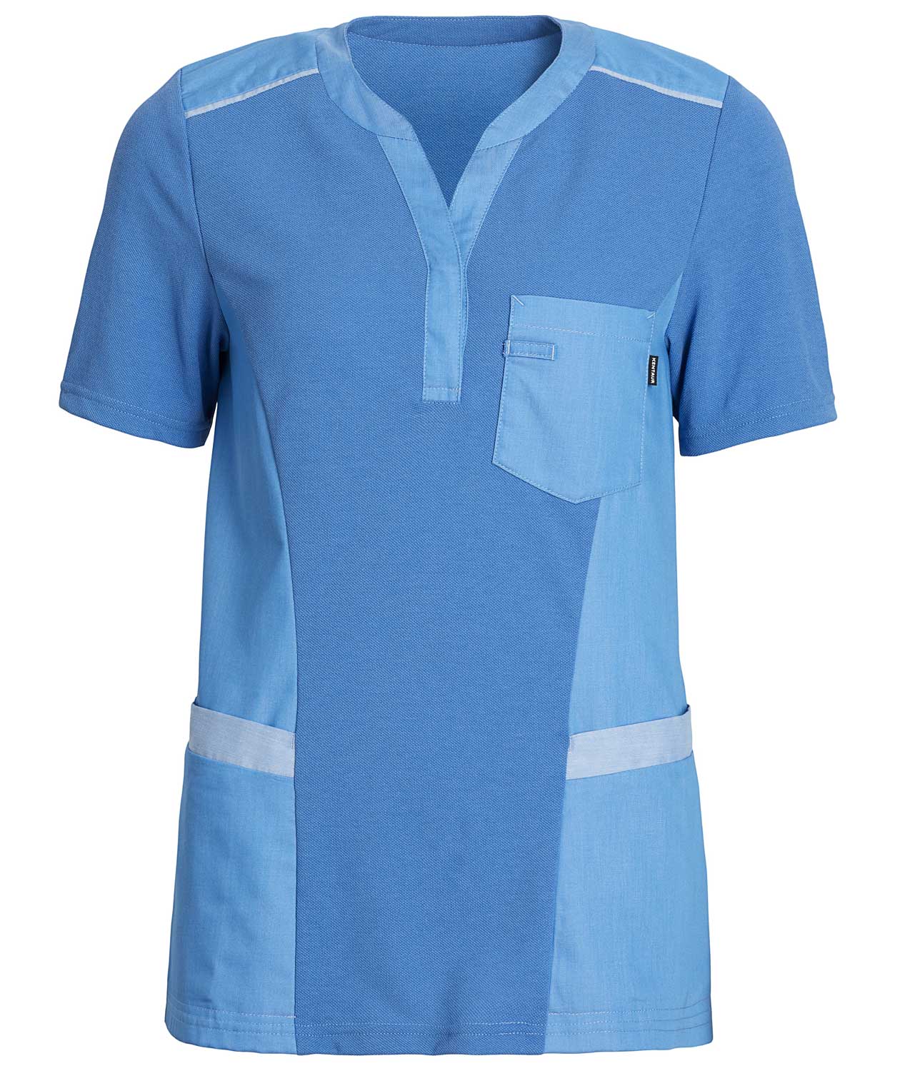 Kentaur dame pique busseronne, Bl&aring; Melange, Bl&aring; Melange, swatch