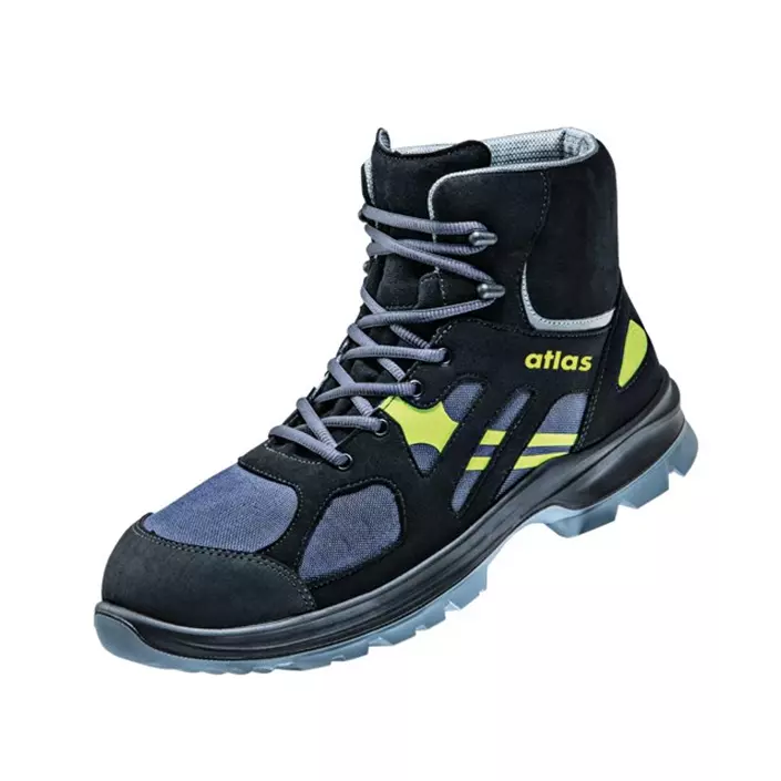 Atlas GTX 8205 XP safety boots S3, Black/Grey/Yellow, large image number 0