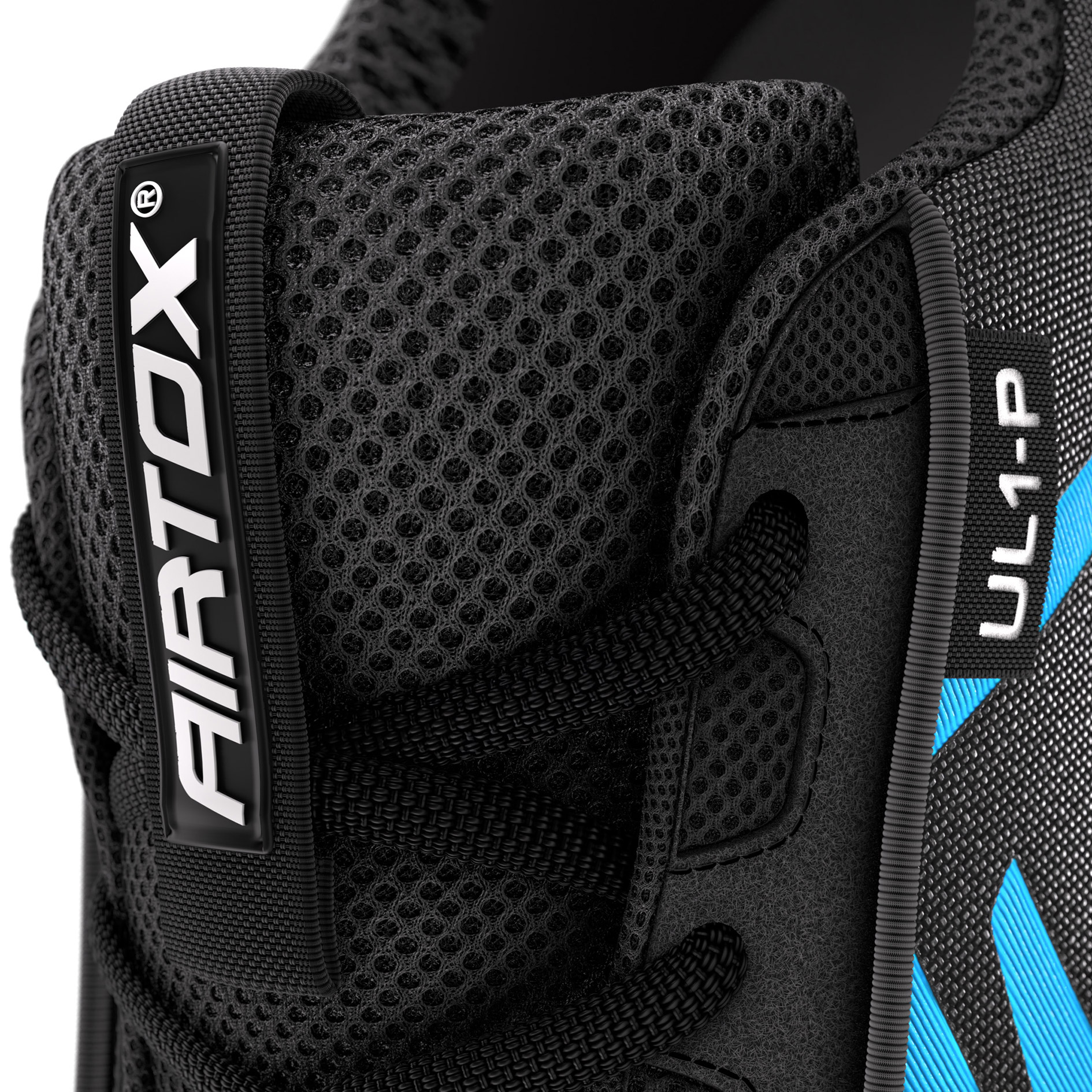 Airtox UL1P safety shoes SB P, Black/Blue, Black/Blue, large image number 5