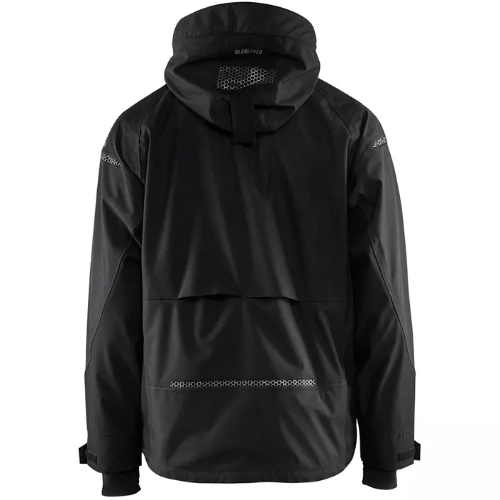 Blåkläder shell jacket, Black, large image number 3