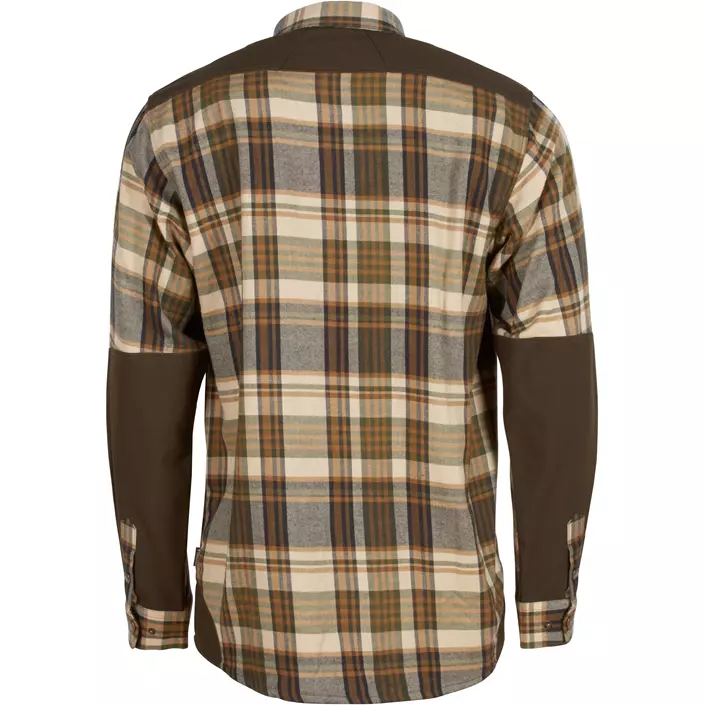 Pinewood Furudal Pro skjorte med uld, Beige/Suede Brown, large image number 2