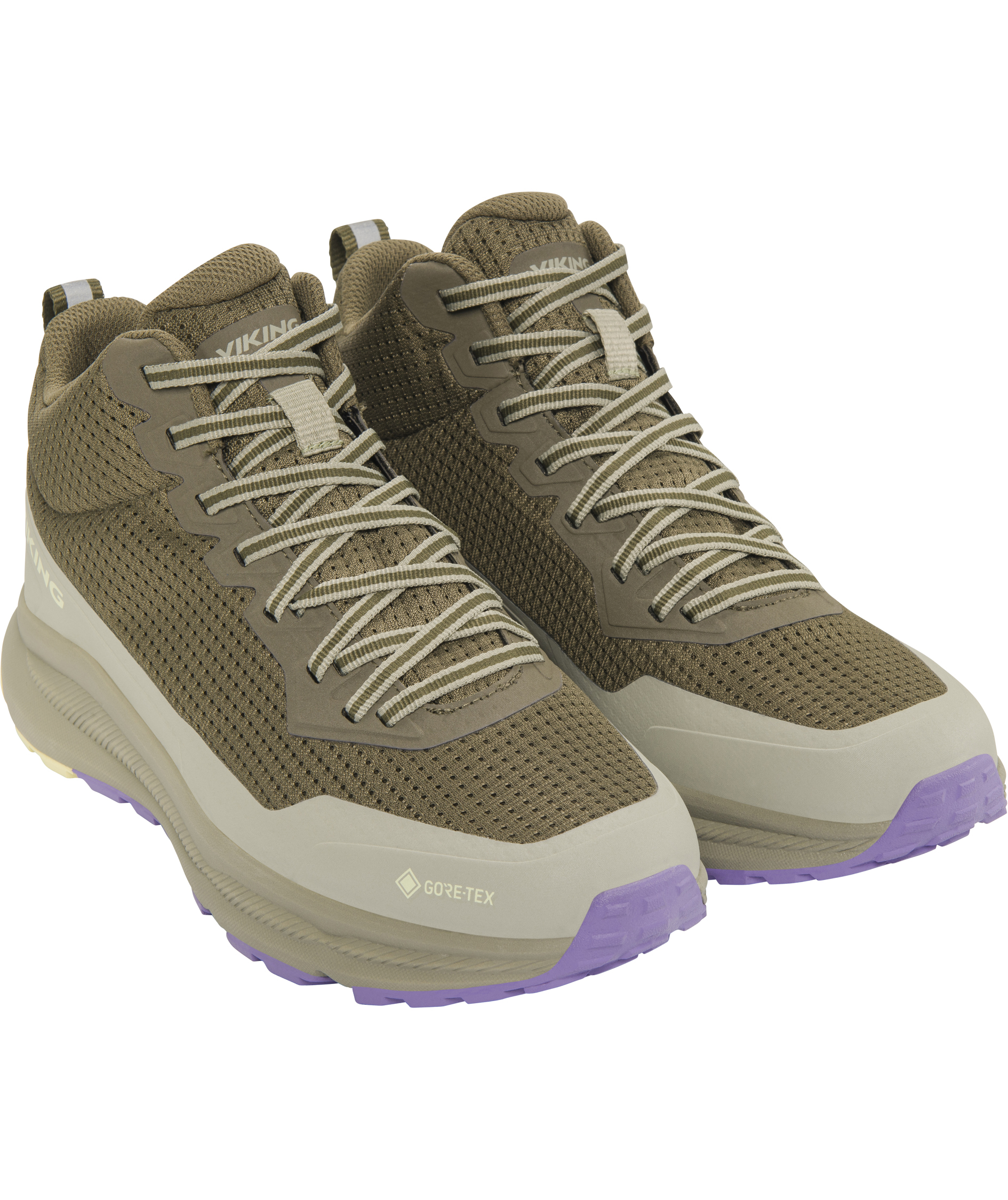 Viking Motion Mid GTX sneakers dam, Olive/lila