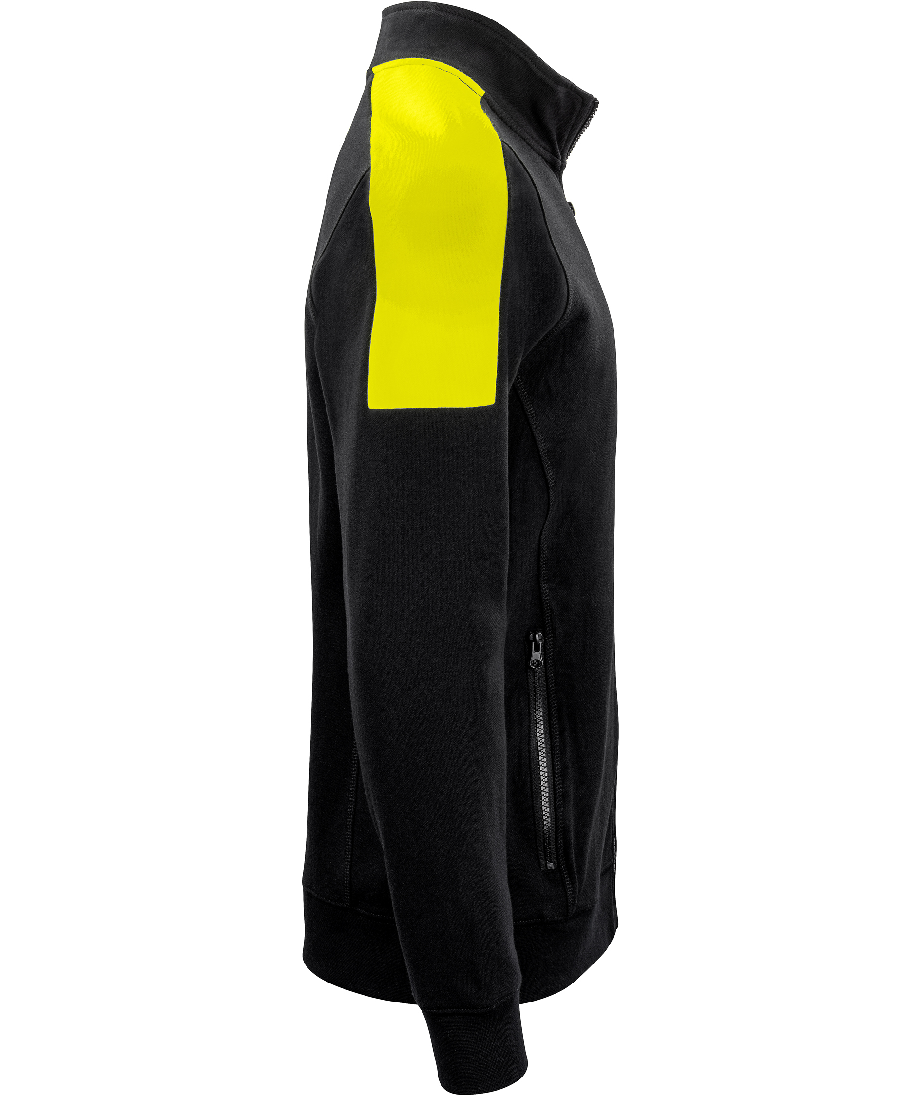 ProJob Cardigan 2129, Black/Yellow, large image number 2