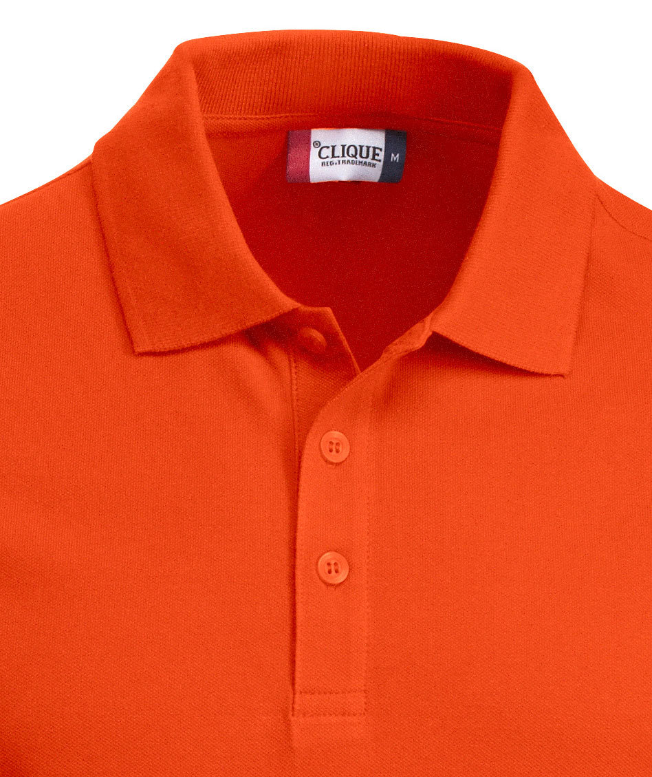 Clique Classic Lincoln polo shirt, Orange