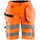 Blåkläder stretch craftsman shorts, Hi-vis Orange, Hi-vis Orange, swatch