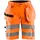 Blåkläder stretch hantverksshorts, Varsel Orange, Varsel Orange, swatch