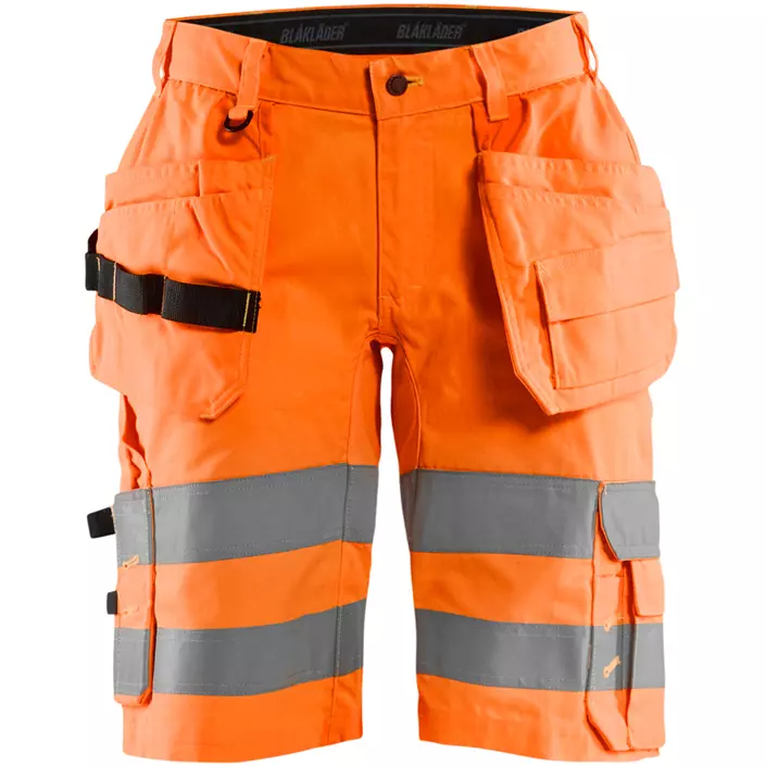 Blåkläder stretch craftsman shorts, Hi-vis Orange, large image number 0