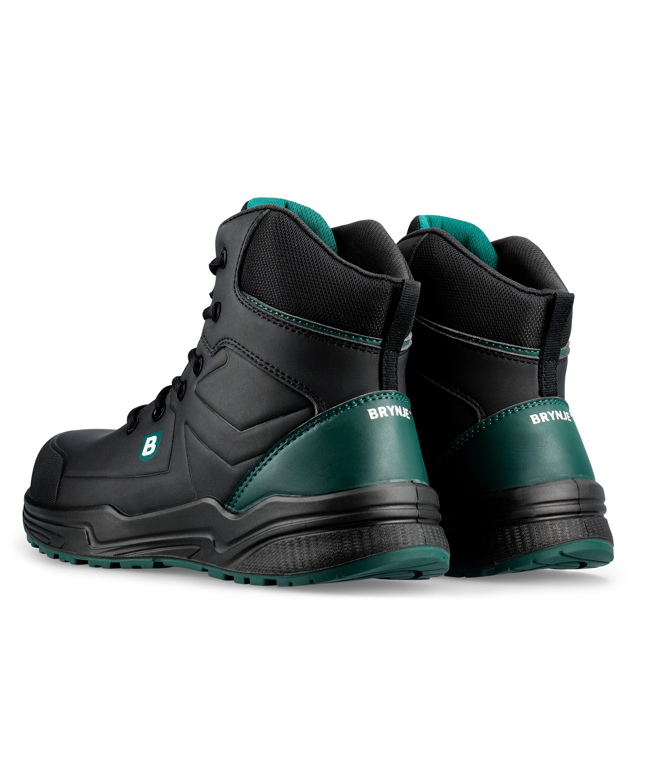 Brynje Green Working Low safety boots S3, Black, large image number 4