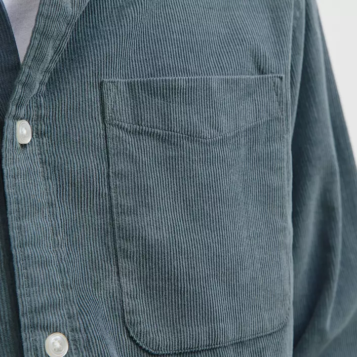Jack & Jones JJECLASSIC Corduroy skjorte, Stormy Weather, large image number 3