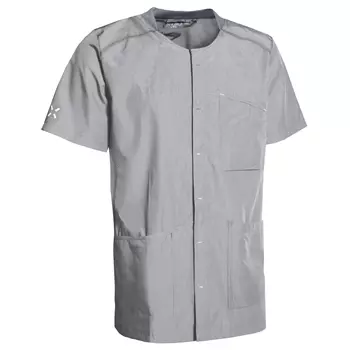 Nybo Workwear Sporty kortärmad skjorta, Gråmelerad