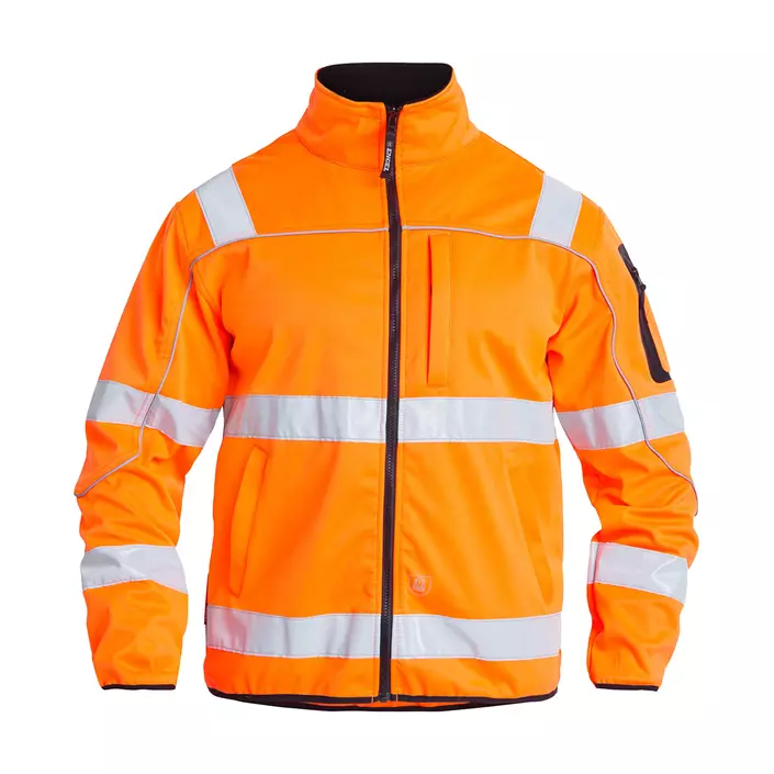 Engel softshell jacket, Hi-vis Orange, large image number 0