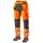 L.Brador craftsman trousers 1075PB, Hi-Vis Orange/Black, Hi-Vis Orange/Black, swatch