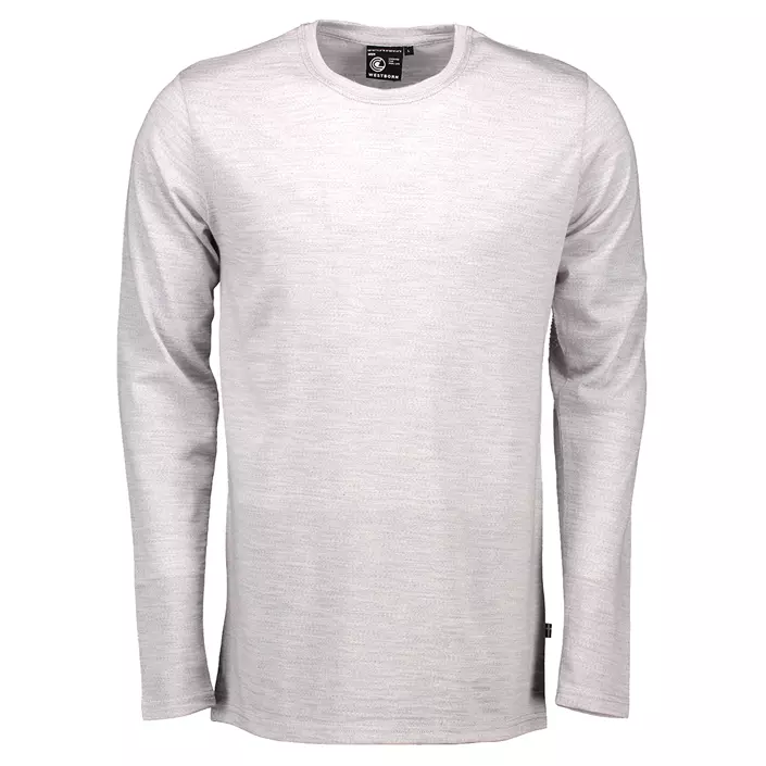 Westborn functional undershirt with merino wool, Light Grey, large image number 0