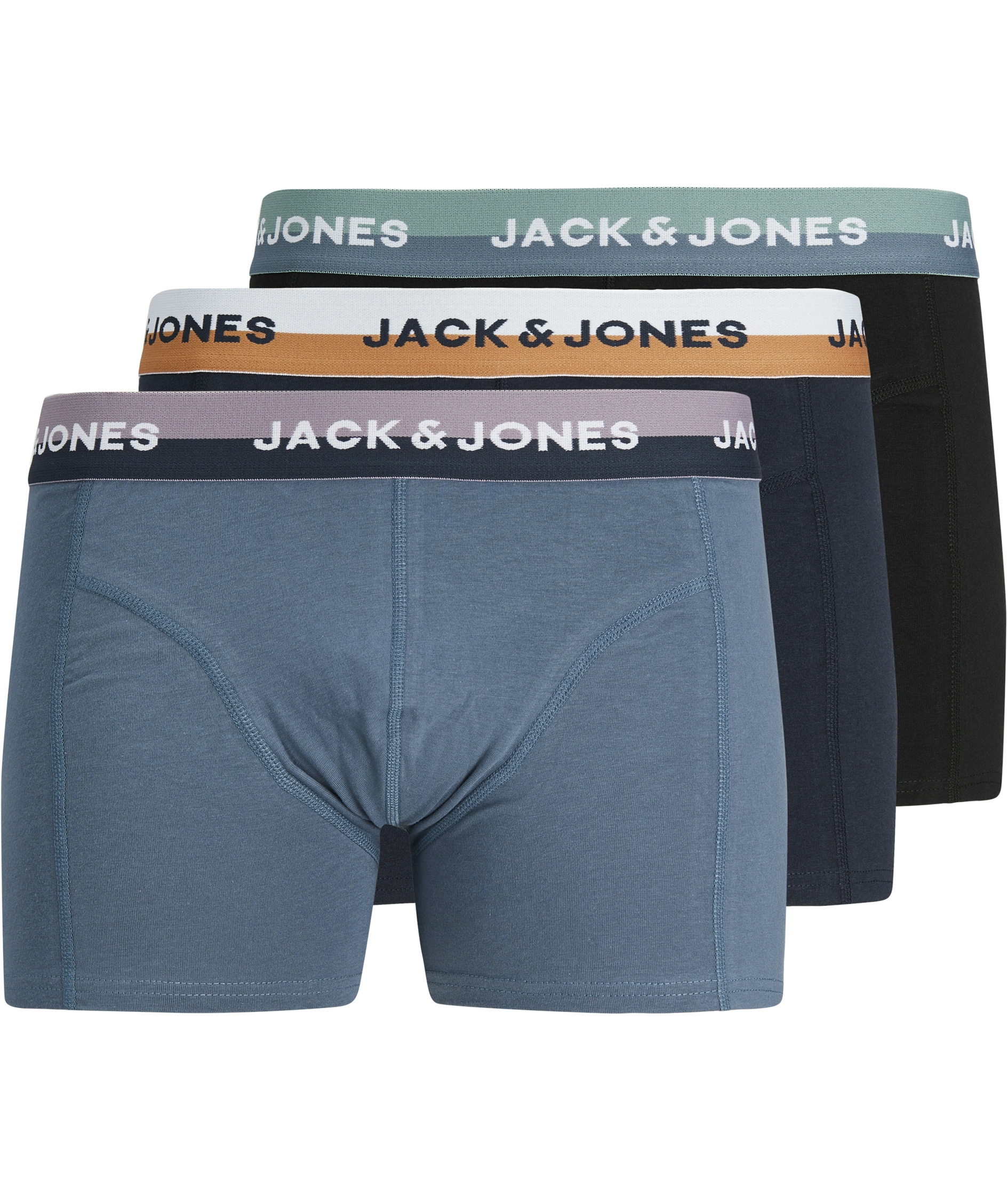 Jack & Jones JWHERIC 3er-Pack Boxershorts, Black