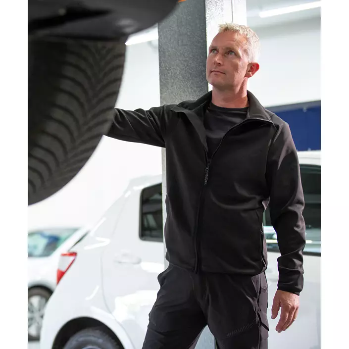 Mascot Customized fleecejakke, Sort, large image number 1