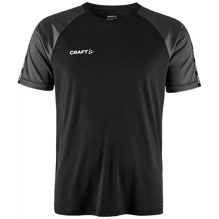 Craft Squad 2.0 Contrast Jersey T-shirt, Black/Granite, large image number 0