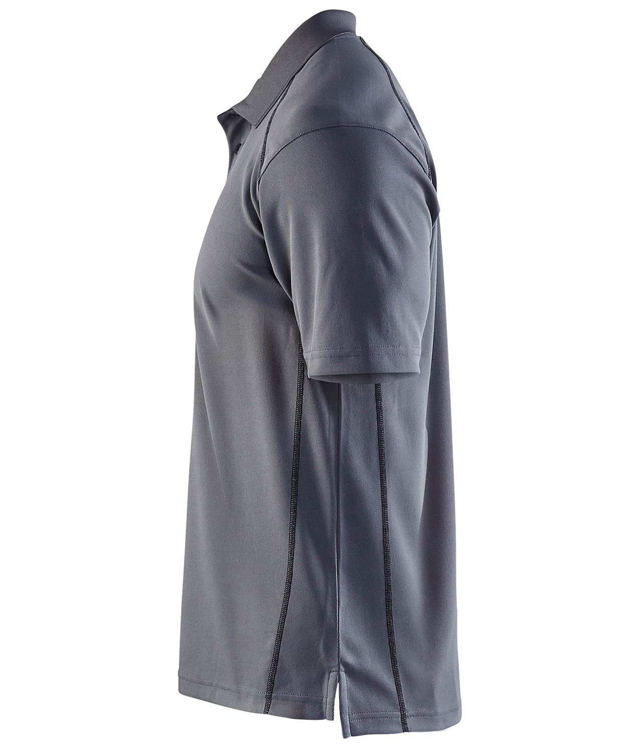 Bl&aring;kl&auml;der Polo T-skjorte, Gr&aring;, large image number 3