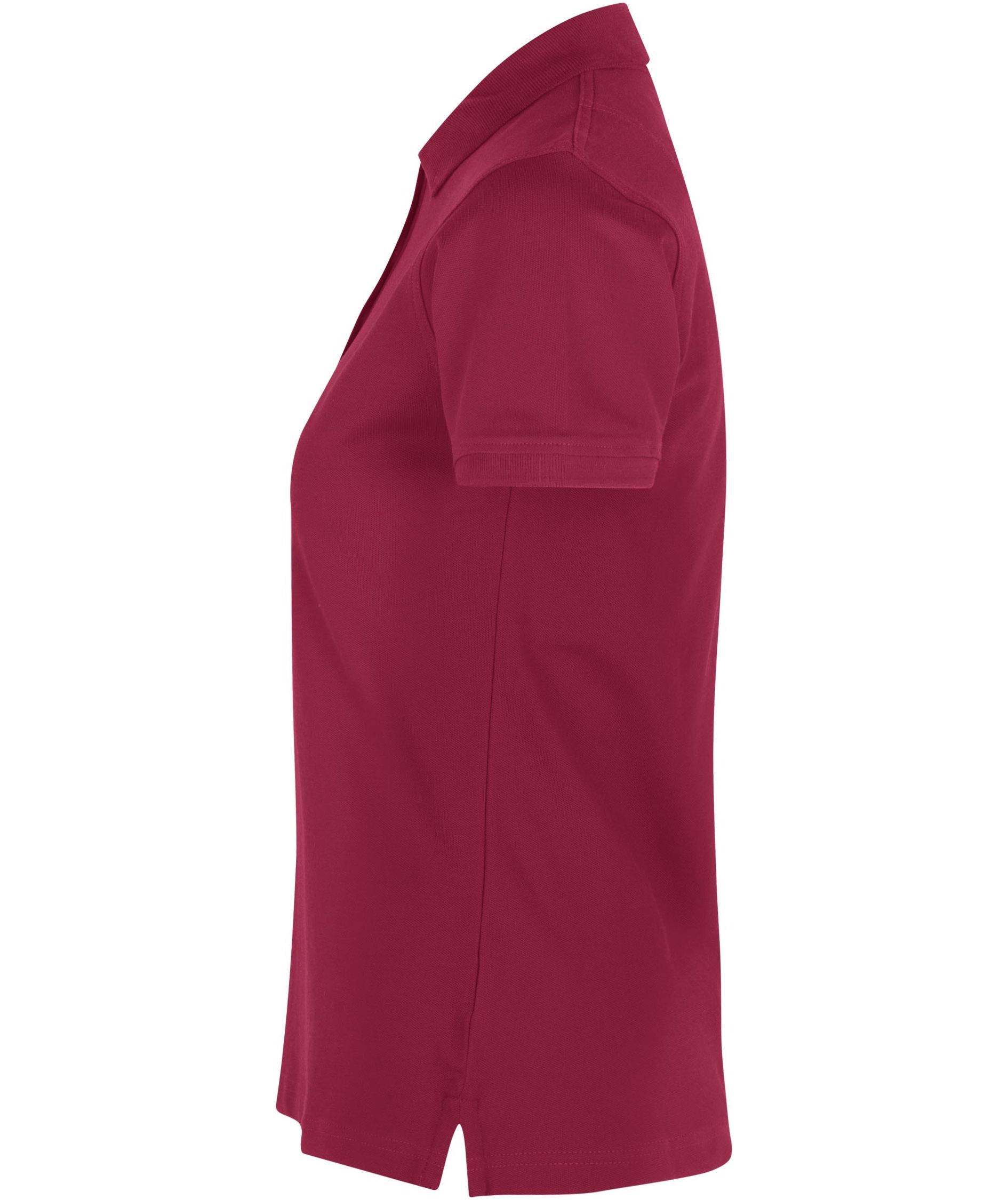 ID Damen Poloshirt mit Stretch, Cerise, large image number 2