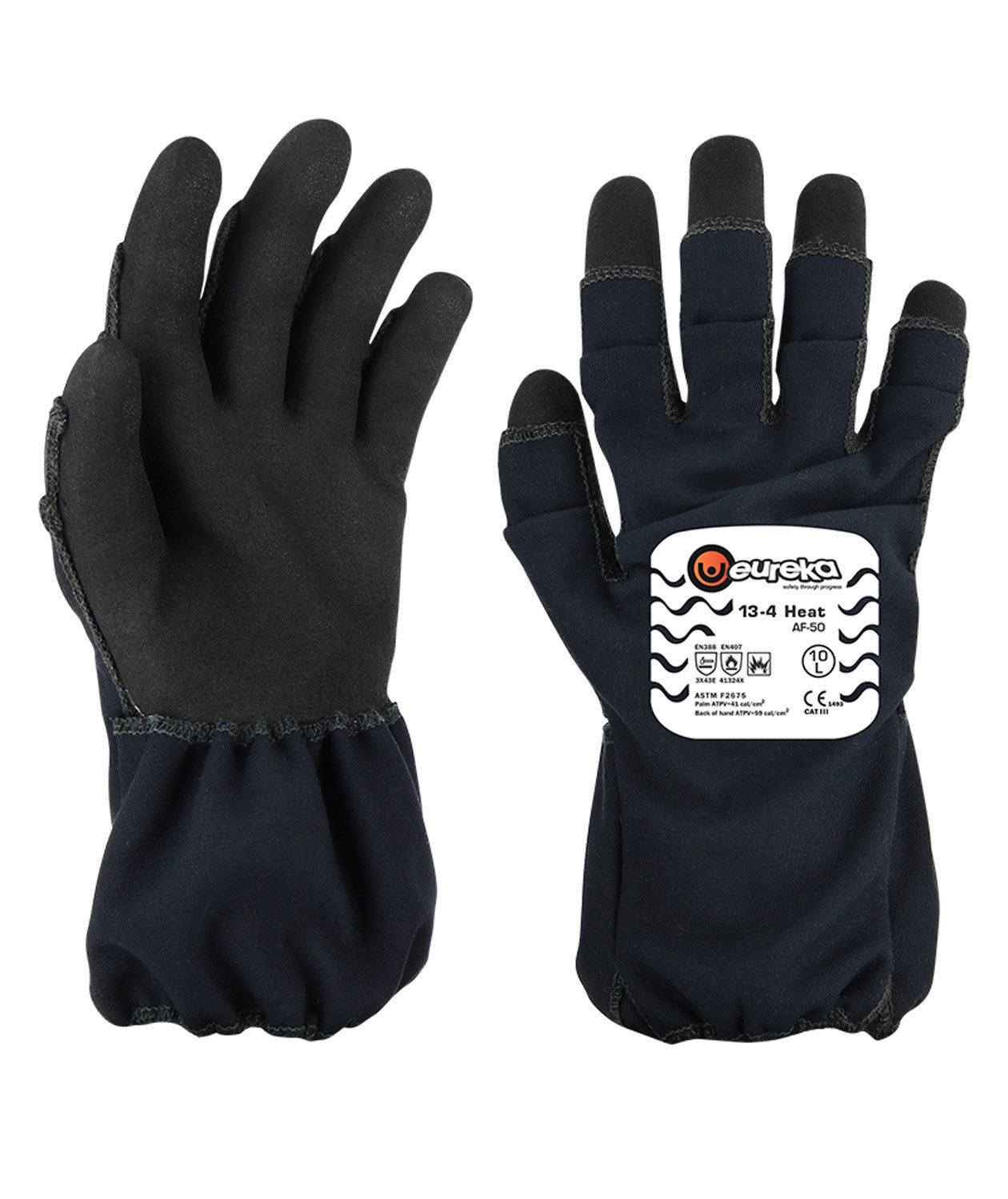 Eureka FR ARC 40 cut and flame resistant gloves Cut E, Black