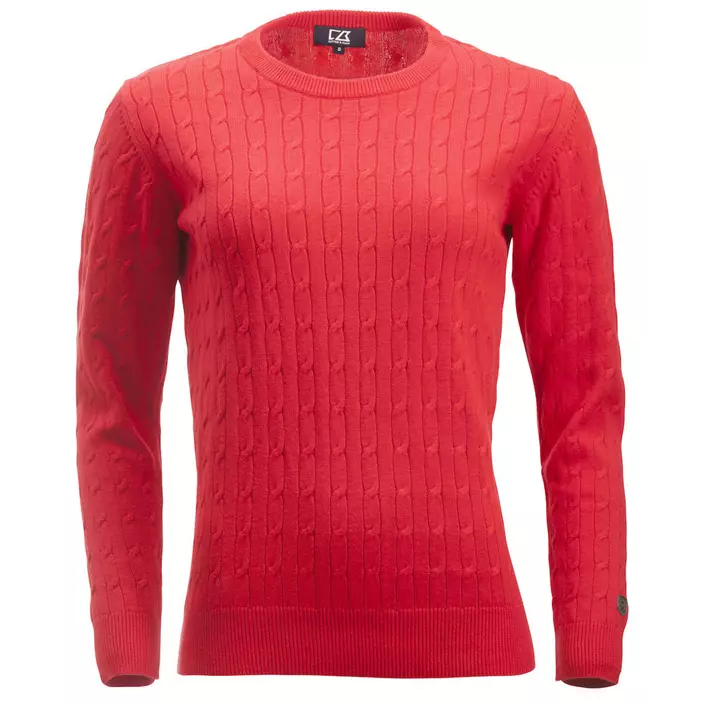 Cutter & Buck women's knitted pullover, Red, large image number 0