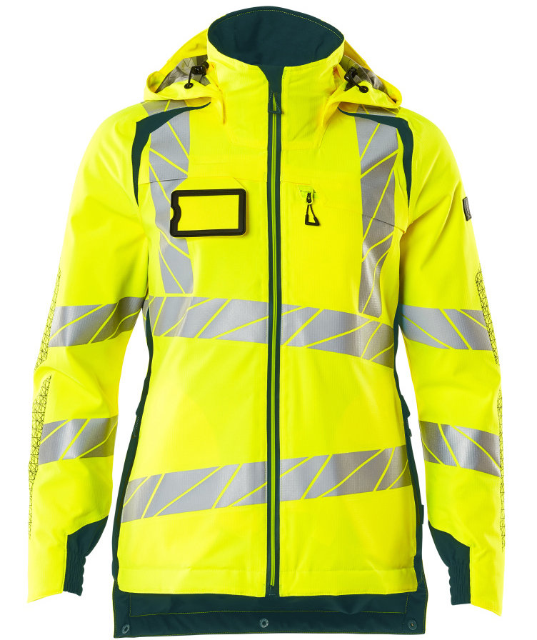 Mascot Accelerate Safe dame vinterjakke, Hi-Vis Gul/M&oslash;rk Petroleum, Hi-Vis Gul/M&oslash;rk Petroleum, swatch