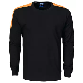 ProJob langærmet T-shirt 2020, Sort/Orange