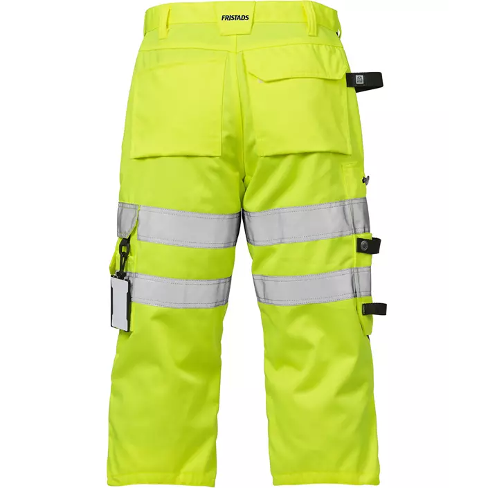 Fristads craftsman knee pants, Hi-vis Yellow/Marine, large image number 1