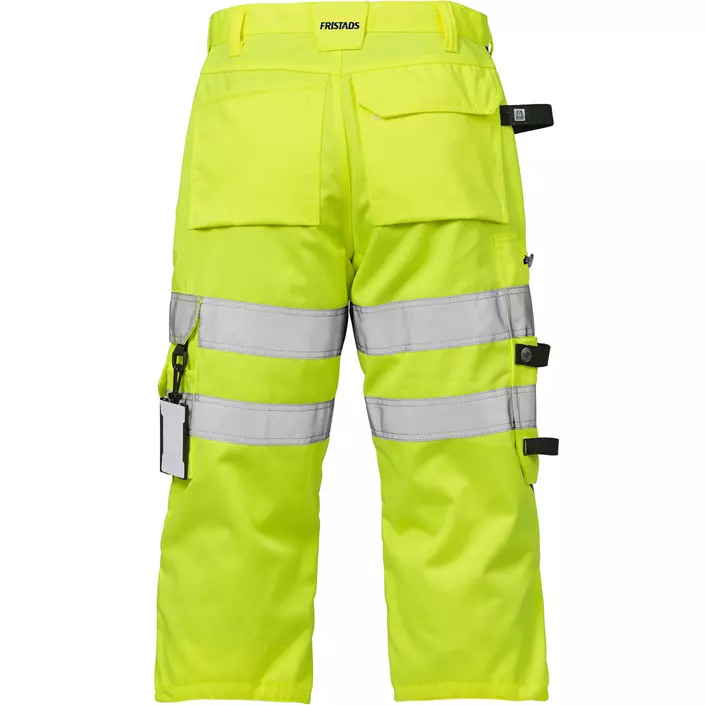 Fristads craftsman knee pants, Hi-vis Yellow/Marine, large image number 1