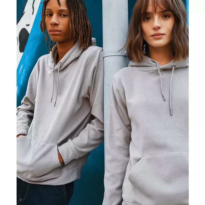 Iqoniq Trivor microfleece hoodie, Storm Grey, large image number 1