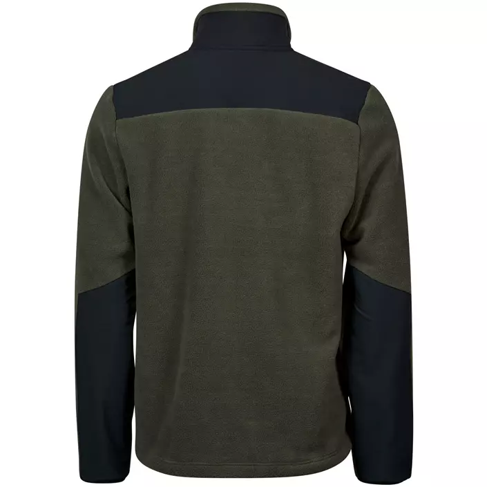 Tee Jays Mountain fleece jacket, Deep Green/Black, large image number 3