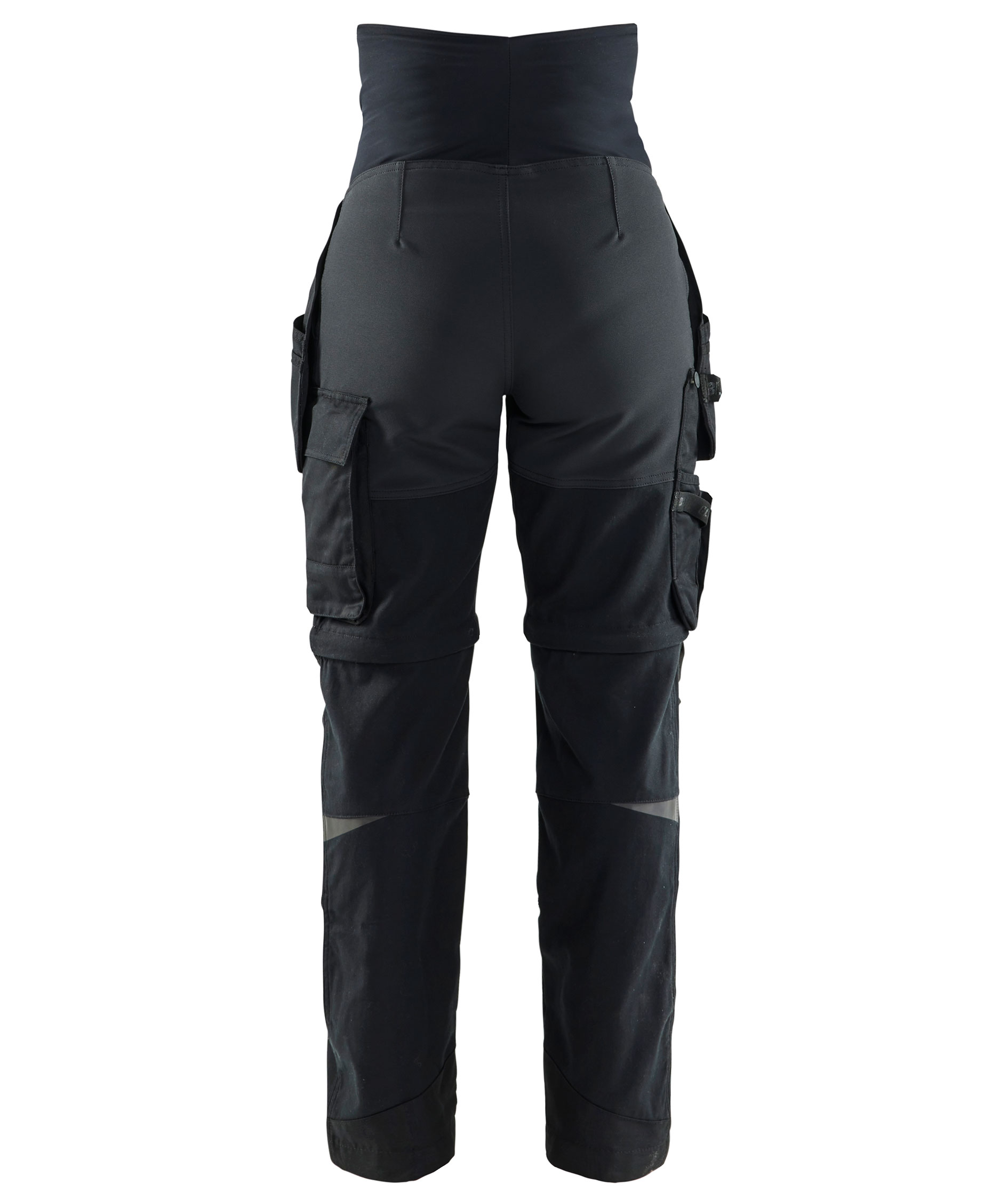 Bl&aring;kl&auml;der hantverks mammabyxa, Svart