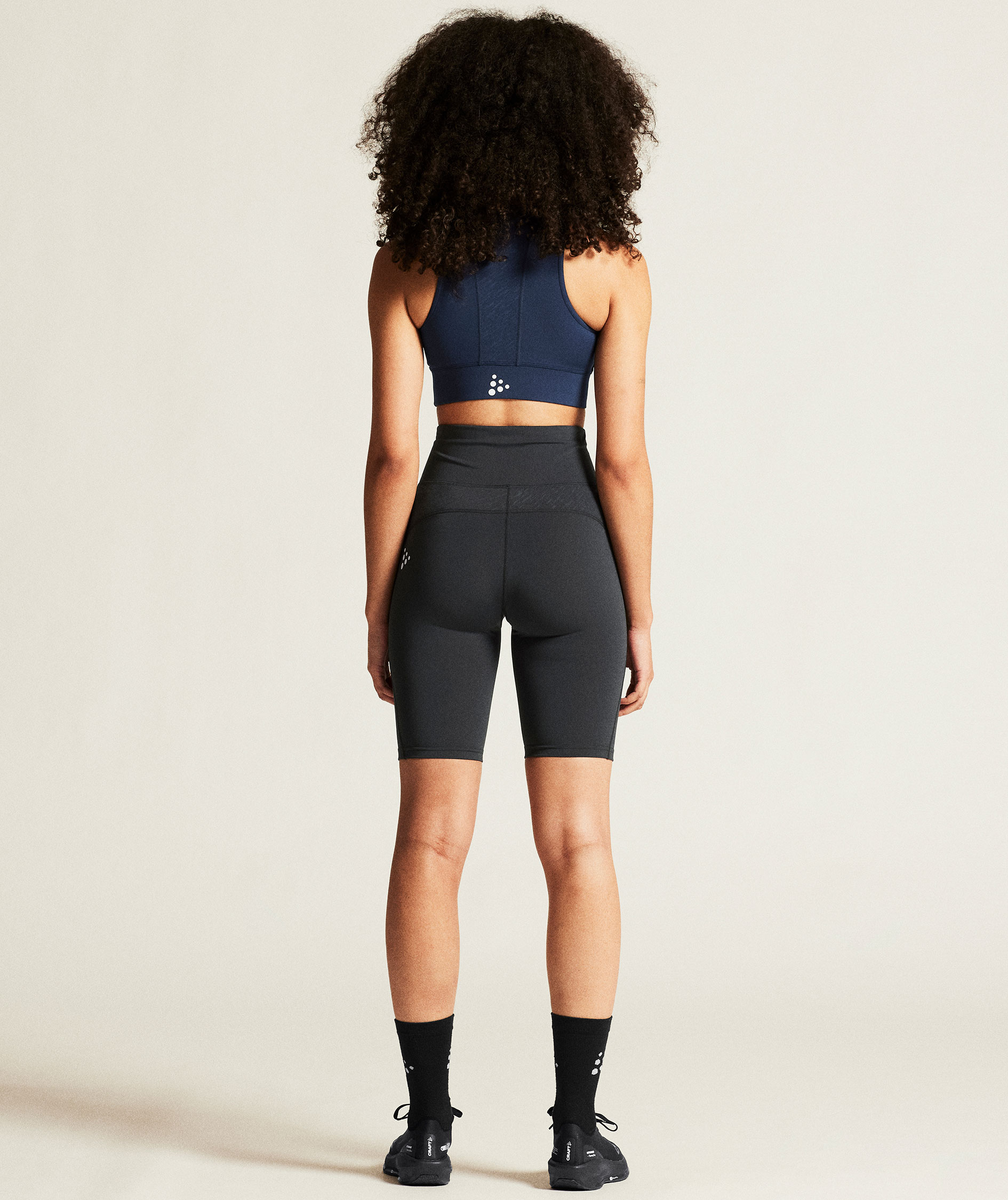 Craft Rush 2.0 dame sports BH, Navy, large image number 8