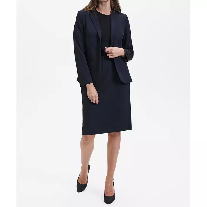 Sunwill Traveller Bistretch Modern fit dame skjørt, Navy, large image number 1