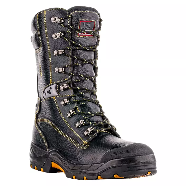 VM Footwear Belfast chainsaw boots S3, Black/Yellow, large image number 0