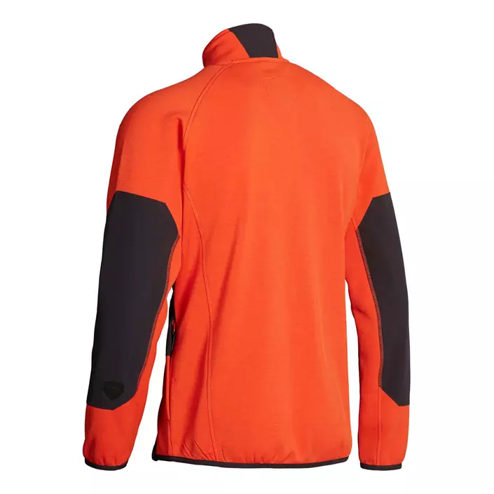 Northern Hunting Bur fleece sweater, Orange, large image number 2