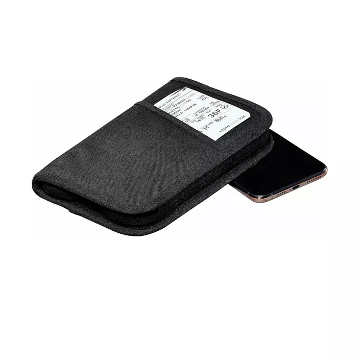 Stormtech Cupertino travel wallet, Black, Black, large image number 2