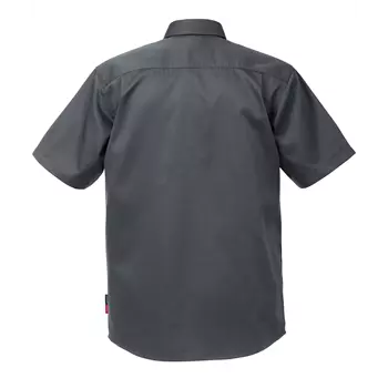 Kansas kortærmet arbejdsskjorte, Mørkegrå