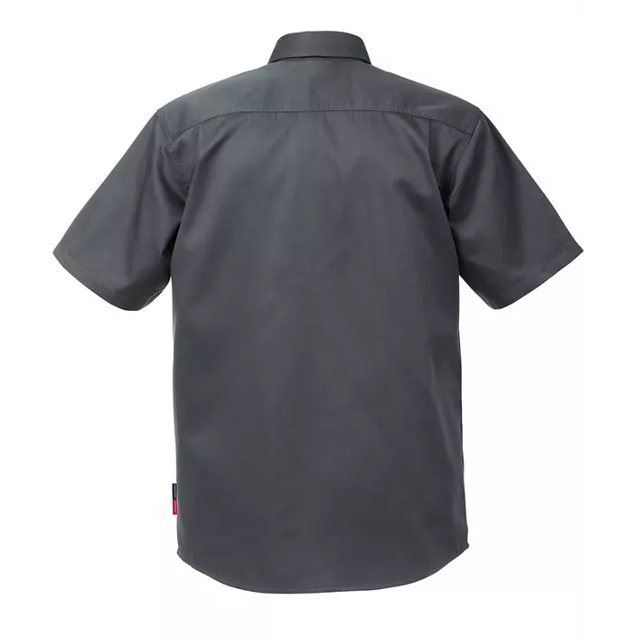 Kansas kortærmet arbejdsskjorte, Mørkegrå, large image number 1