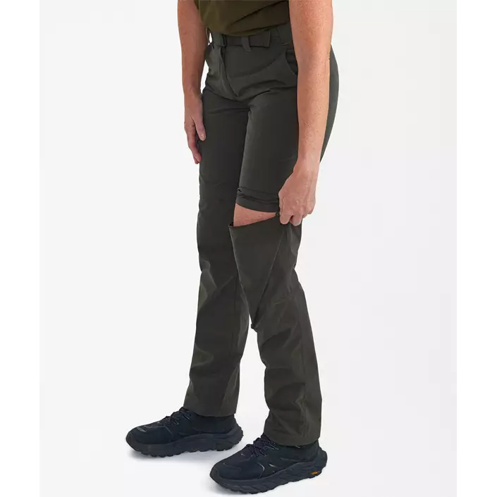Deerhunter Slogen women's zip-off trousers, Timber, large image number 4
