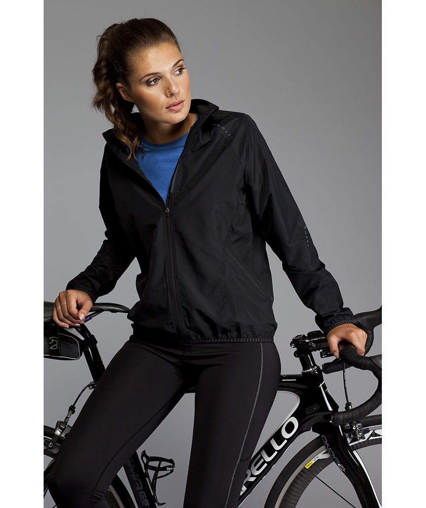 Pitch Stone dame l&oslash;pejakke, Black, large image number 3