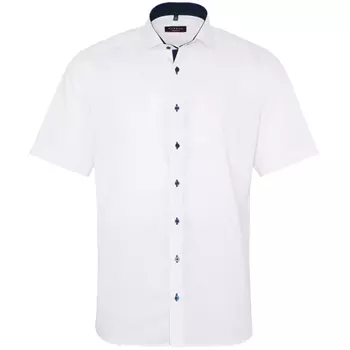 Eterna Fein Oxford Modern fit kortärmad skjorta, Vit