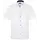 Eterna Fein Oxford Modern fit short-sleeved shirt, White, White, swatch