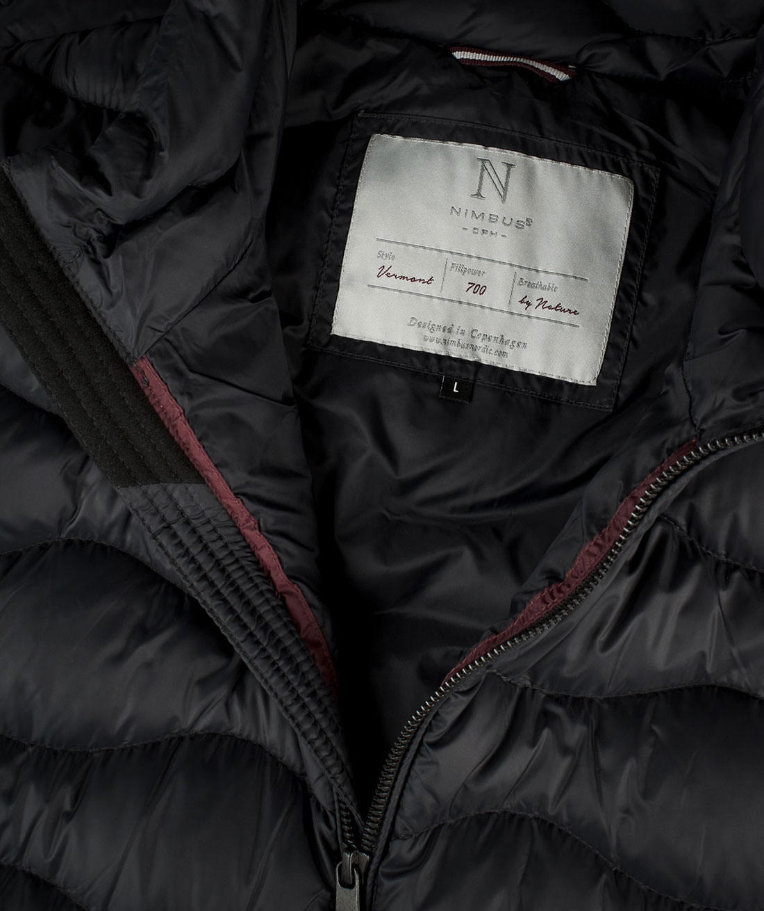 Nimbus Vermont body warmer med dun, Svart, large image number 3