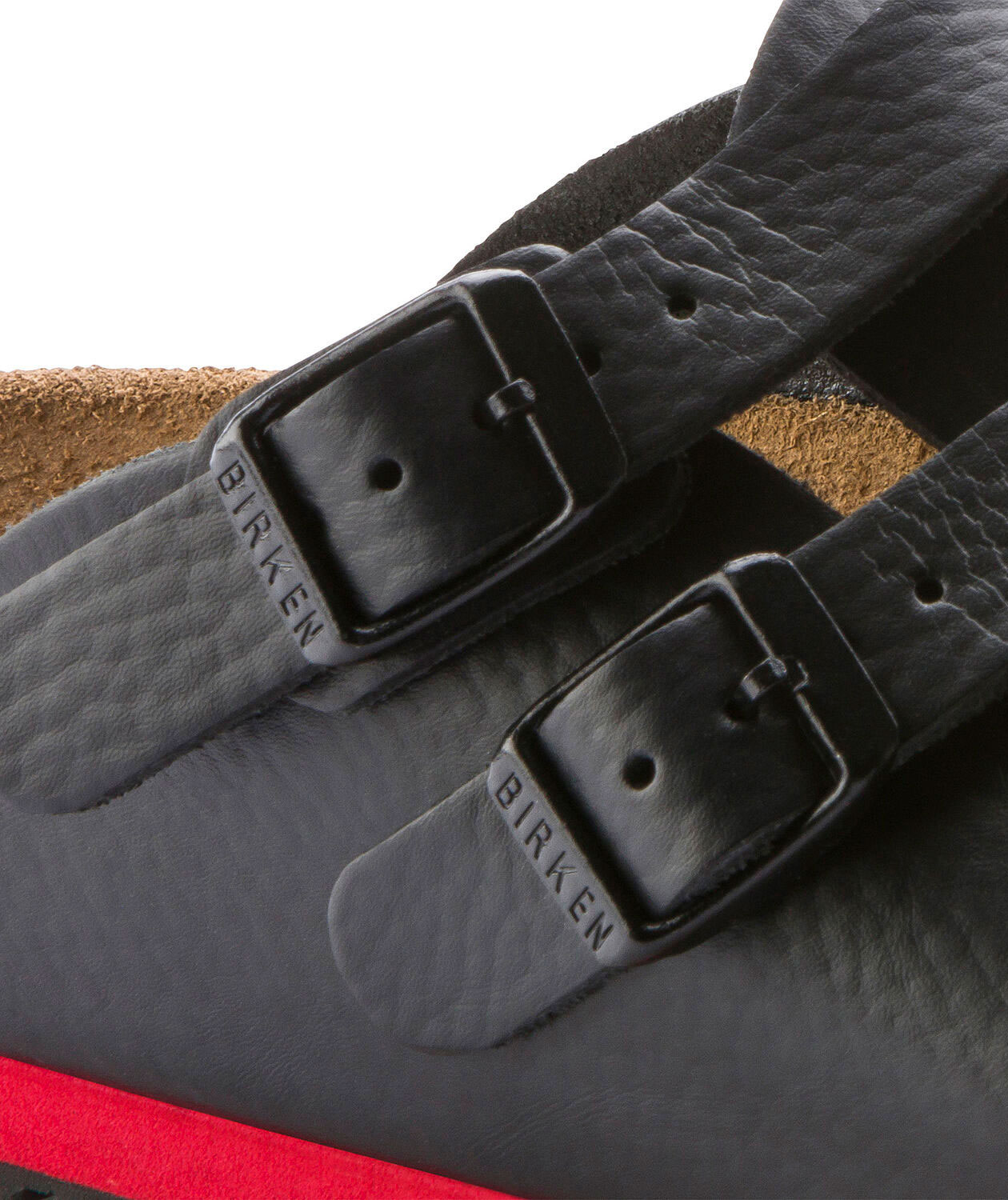 Birkenstock Kay SL Regular Fit Sandalen, Schwarz/Rot, large image number 7